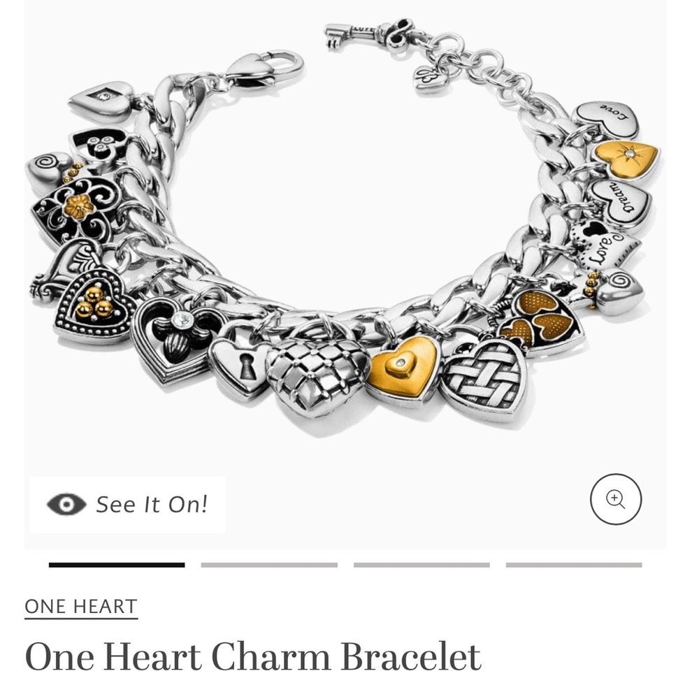 Brighton One Heart Bracelet